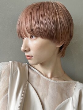 パーク(PARK) 【PARK】ピンクベージュ×ブラントマッシュ