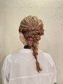 リュクスフォーヘアー(LUXE.for.hair) 結婚式やパーティーにつかえるヘアセット〇編みおろし人気です！