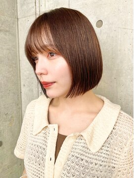 ロンドホットリップ 立川(Lond hot lip) 【Nanatsu】ボブ/ミニボブ/顔まわりカット/学割U24/立川