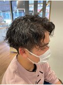 三軒茶屋_メンズ_ショート_パーマ_マッシュ_スパイラルパーマ_