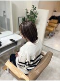 ハイトーンカラー/コントラストハイライト/艶髪