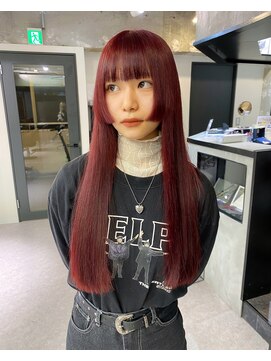 ペレ 渋谷(PELE) ウルフ/マチルダボブ/ピンクベージュ/インナーグレージュ/渋谷