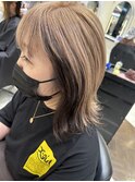 逆インナーカラー！