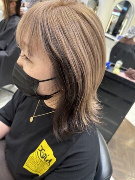 クレア 座間(CREA ZAMA) 逆インナーカラー！
