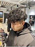 ツイストスパイラルパーマ スペインカール メンズパーマ