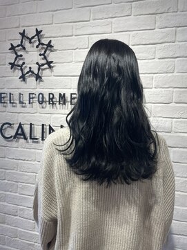 ヘア スパ ビューティー エールフォルム(HAIR SPA BEAUTY YELLFORME) "ブルーブラック"