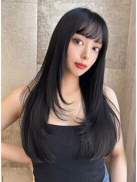 ロンドアリシア 金山(Lond Alexia) イヤリングカラー 縮毛矯正 韓国風 ダブルカラー 髪質改善_4405