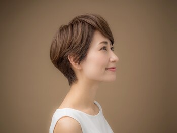 デューポイント 各務原鵜沼店の写真/【グレイリタッチ＋セルフドライ￥3080～】白髪染めも透明感のある美髪に◎大人女性の魅力を引き出す♪