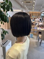 アドラーブル 万代店 (adorable)&nbsp;小顔補正立体カット×ナチュラル丸みボブ 10代20代30代40代50代