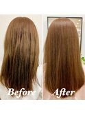 髪質改善カラー