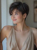 アルトリスト(Altruist Aging×HAIR&SPA)&nbsp;★ダークアッシュ大人ガーリーボブ着物似合わせカット/髪質改善