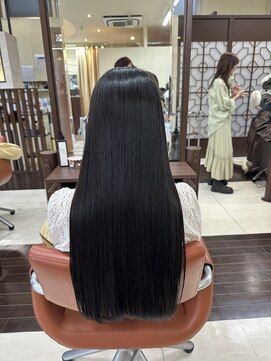 ウィーブ 成田店(Weve) 滑らかな指通りになる縮毛矯正/髪質改善ストレート