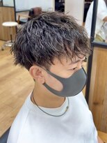 デプト(DEPT.)&nbsp;ツイストスパイラルメンズパーマフェードマッシュカットバーバー