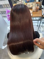 シンボルス 池袋(Symbols) ローズブラウニー/髪質改善/縮毛矯正/池袋髪質改善/池袋縮毛矯正