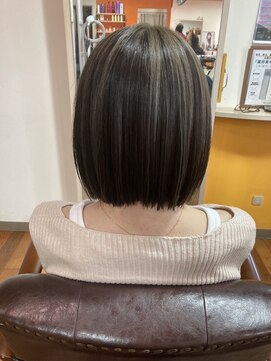 ヘアーフリューゲル(hair flugel) 大人ボブ