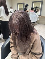 ケンジ 横須賀中央(KENJE)&nbsp;ブリーチ1回ラベンダーグレージュ