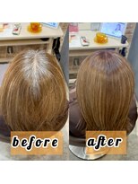 アース 国立店(HAIR&MAKE EARTH) 白髪ぼかしカラー♪