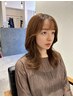 【エイジングによる悩み】白髪ぼかし＋髪質改善TR＋ケアスパ＋カット￥13750→