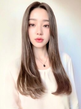 ダブルバイグリッター(W by GRITTERs)の写真/【カット+プレミアム縮毛矯正+4stepトリートメント￥17600】まとまる質感＆自然な仕上り★クセ毛やうねりに