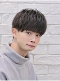 爽やかナチュラル刈り上げツーブロックマッシュ