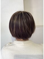 アトリエ髪美人 グラデーションボブバレイヤージュ