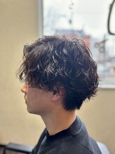 髪きる、ところ。