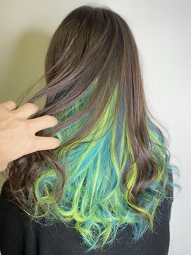 イエローコーン 金沢文庫店(YELLOW CORN) インナーユニコーンカラー/マーメイドカラー