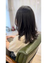 イロドリ(彩 irodori)&nbsp;ミディアムレイヤー☆20代30代40代グレージュ大人かわいい