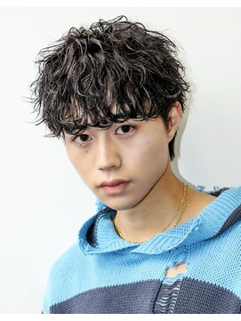 オーシャントーキョー ホワイト(OCEAN TOKYO WHITE) ショートマッシュ波巻きツイストスパイラルスパイラルパーマ