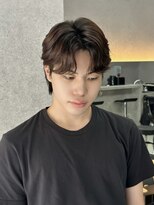 SSAW&nbsp;韓国カルマパーマ＋センターパート