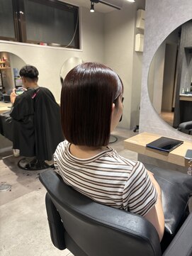 モク 川口店(mok) パツっとボブ