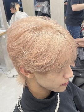 アイトーキョー 渋谷(AI TOKYO) シースルーマッシュ/ミルクティーベージュ/ハイトーンカラー