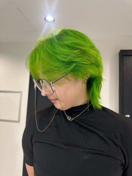 ボンズサロン(BONDZSALON) メンズカラー、ライムグリーンカラー【麻布十番駅/六本木駅