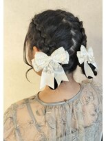 チーモ ハッピー ヘア メイク(CheeMo happy hair make)&nbsp;編みこみツイン