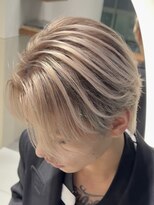 フィフス(fifth)&nbsp;海外風バレイヤージュ毛流れセンターパートニュアンスパーマ原宿