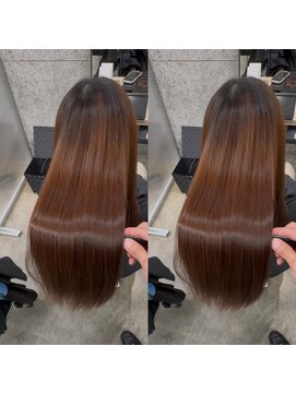  #髪質改善#縮毛矯正#美髪矯正#レイヤーカット#白髪ぼかし