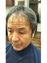 チップヘアー(Tiphair)&nbsp;メンズカット＆クイックカラー（白髪ぼかし）