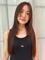 リュミエ ドゥ マッシュ(Lumier de mashu) ココアブラウン/レイヤーカット【大阪/梅田/茶屋町/中崎町】
