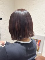 カモン(CAMON)&nbsp;#レッドカラー #ダブルカラー #暖色カラー #レイヤーボブ