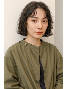 ラレイ ハラジュク(Lalei harajuku) 原宿ボブパーマレイヤーボブスパイラルパーマ20代女性30代女性