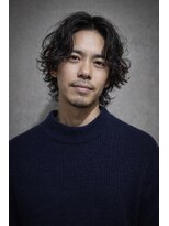 ベル 銀座並木通り店(Belle) 《30代.40代男性へ。大人のメンズパーマ》シャドウパーマ