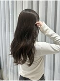 ロング/艶カラー/透明感カラー/韓国ヘア