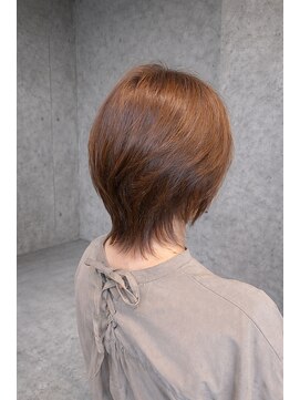 ヘアアンドデザイン ネイビー(Navy) メディアムウルフ