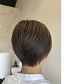 アリア 小豆餅店(ALIA) 頭の形が綺麗に見えるショートヘアも得意です◎
