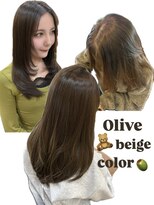 フォルテ 草薙店&nbsp;【赤み消しオリーブベージュ×韓国レイヤー】