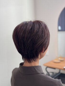 コル 市川(cor) 白髪ぼかし×ヴェールピンクベージュ