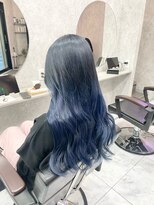 カミイロ(kamiiro) ネイビーブルー/ケアブリーチ/髪質改善/仙台美容室/若林区美容室