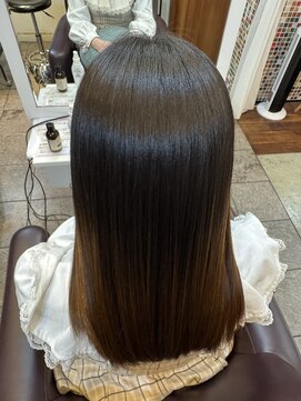 アズーア ヘアーアンドスパ(azure hair&spa) 縮毛矯正×髪質改善