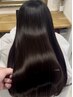 【業界1の補修力】カット+アルカリ酸熱＋髪質改善TR8step