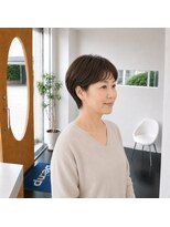 ビーアップヘアー(be:up hair)&nbsp;40代50代におすすめ｜白髪染め×上品ショート